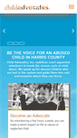 Mobile Screenshot of childadvocates.org